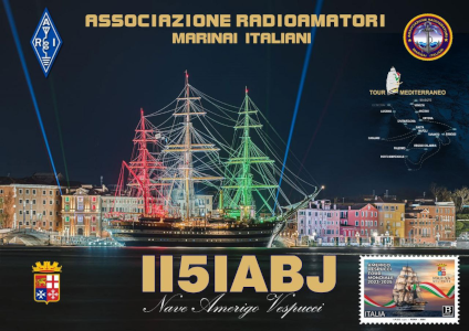 QSL II5IABJ 2025 fronte